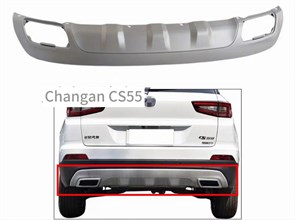 {{photo.Alt || photo.Description || 'Накладка бампера заднего нижняя Changan CS55'}}